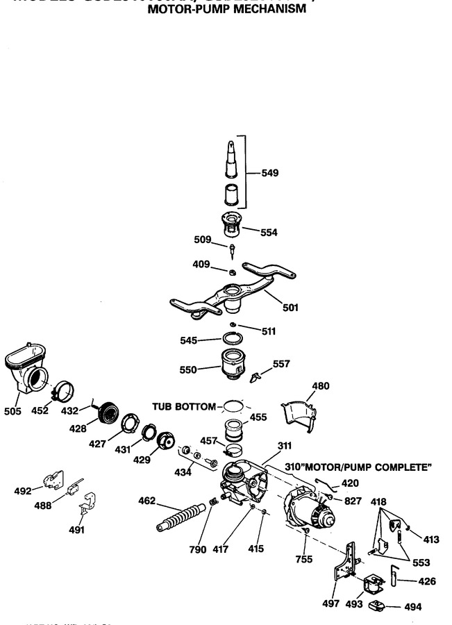 Diagram for GSD2930T60WW
