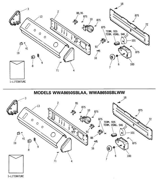 Diagram for WWA8607SBLAA
