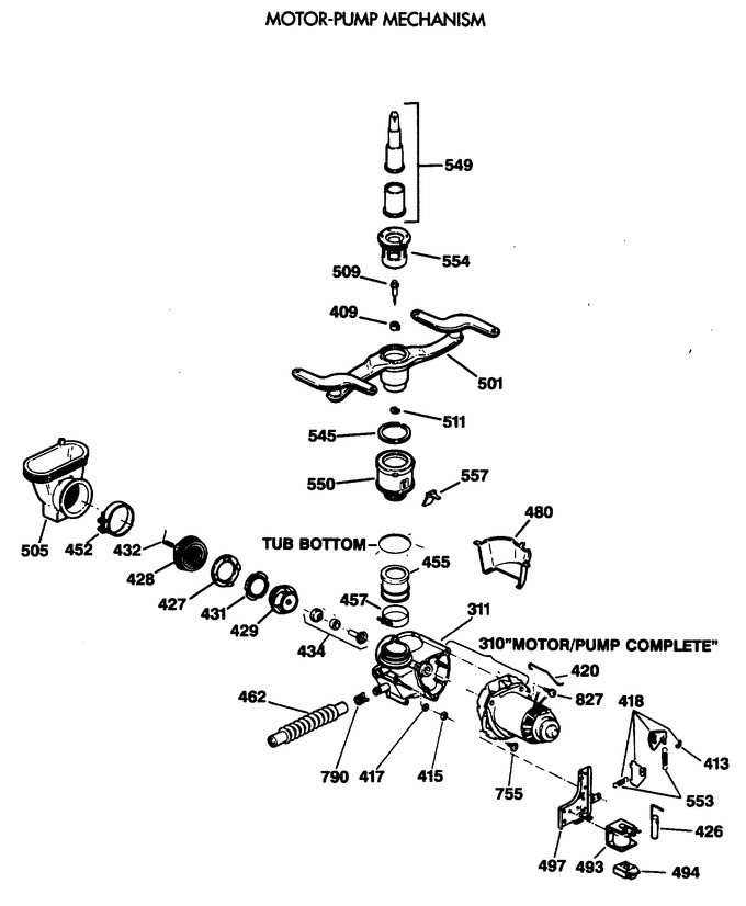 Diagram for GSD1180T62WW