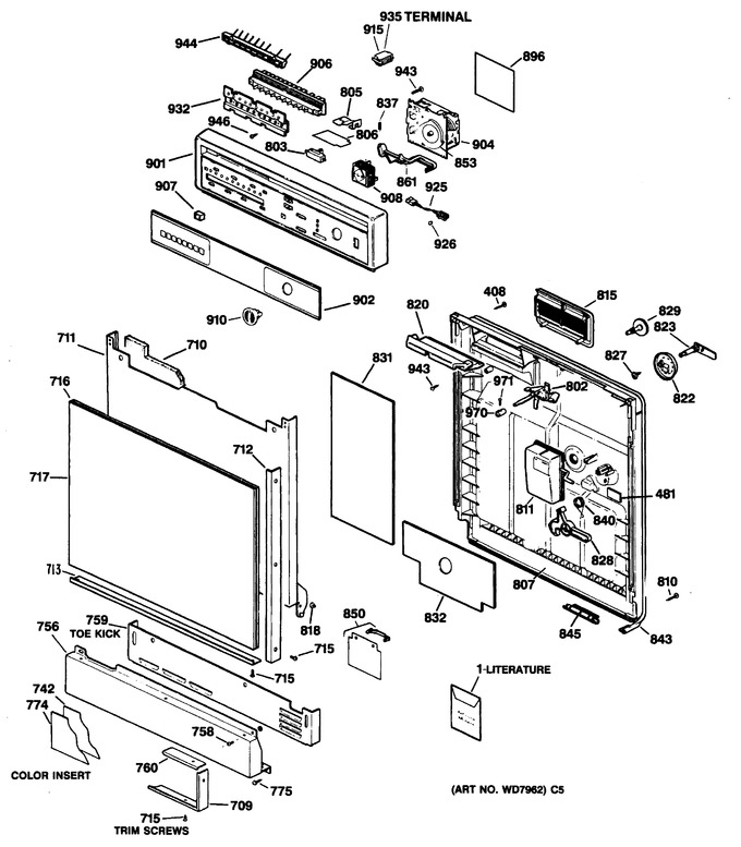 Diagram for GSD1920T65BB