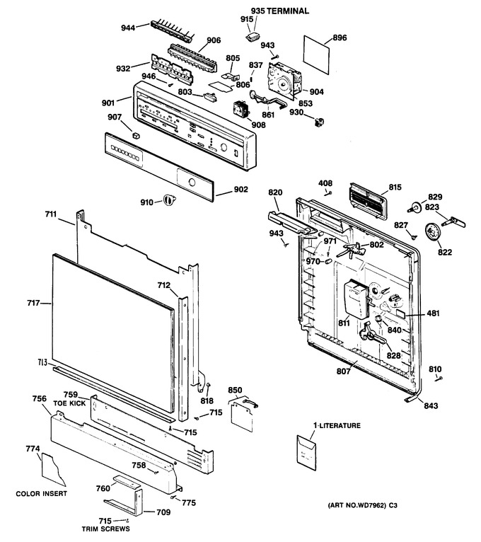 Diagram for GSD800X-66BA