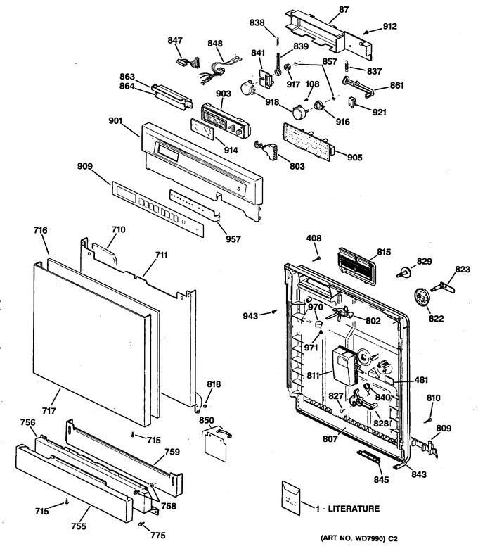 Diagram for GSD4420X65BB