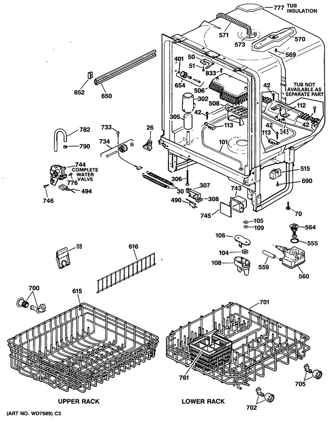 Diagram for GSD4420X65BB