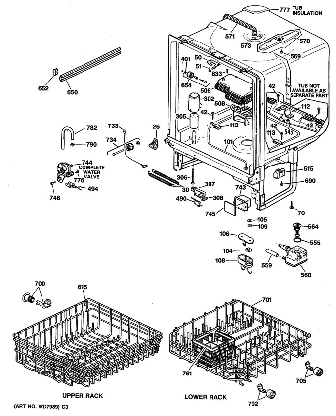 Diagram for GSD4210X65AA