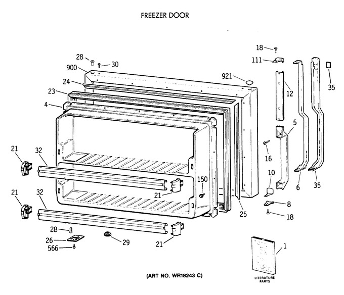 Diagram for TBG24JAXDRWW