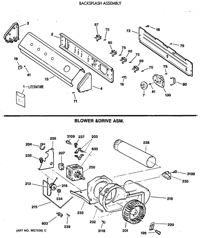 Diagram for DDE8500SBMWH