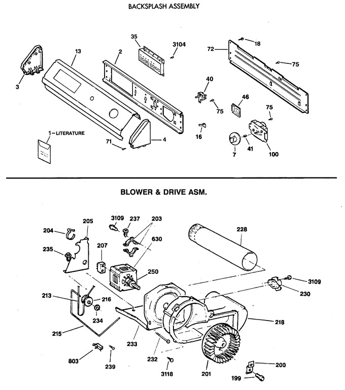 Diagram for DDG9685SBMAA