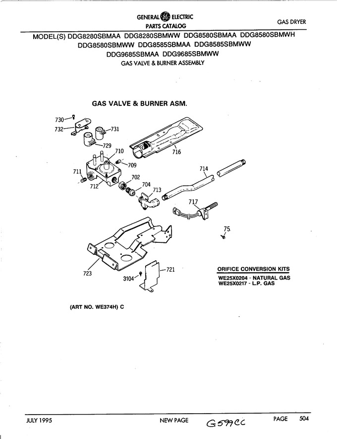 Diagram for DDG9685SBMWW