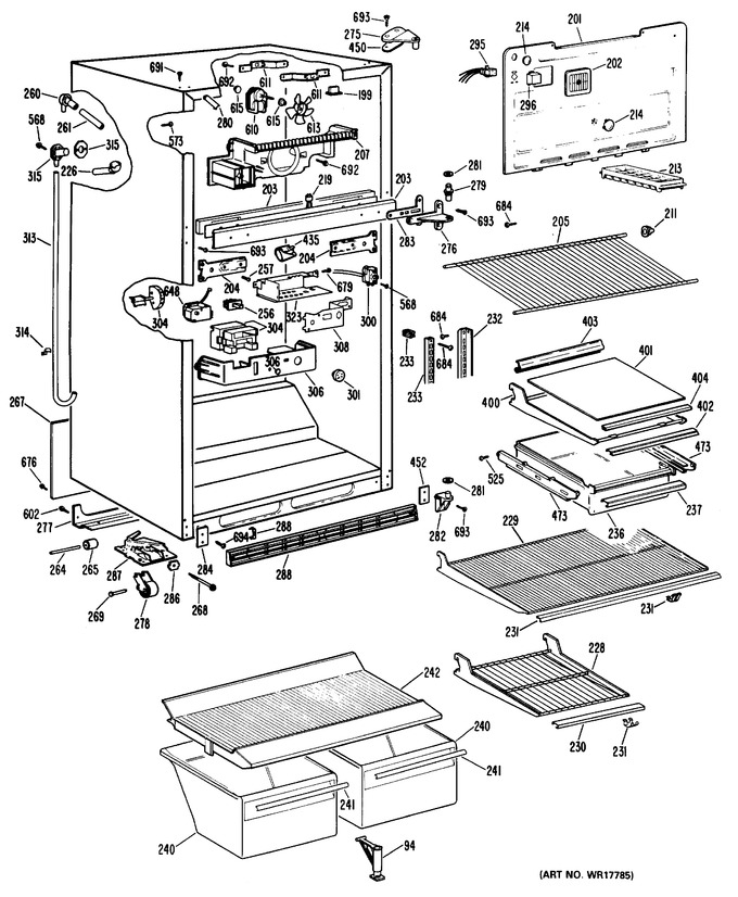 Diagram for CTX18ELSRWH