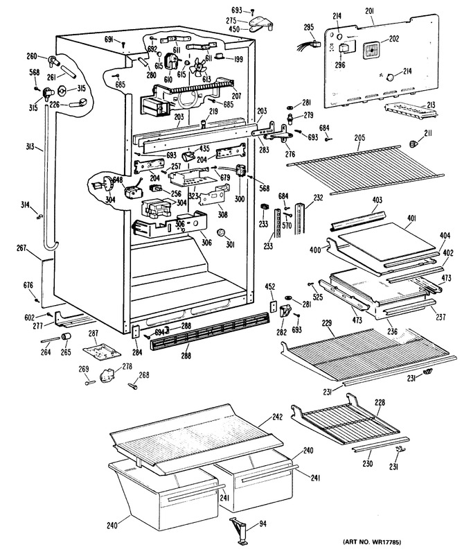 Diagram for CTX18ELBRAD