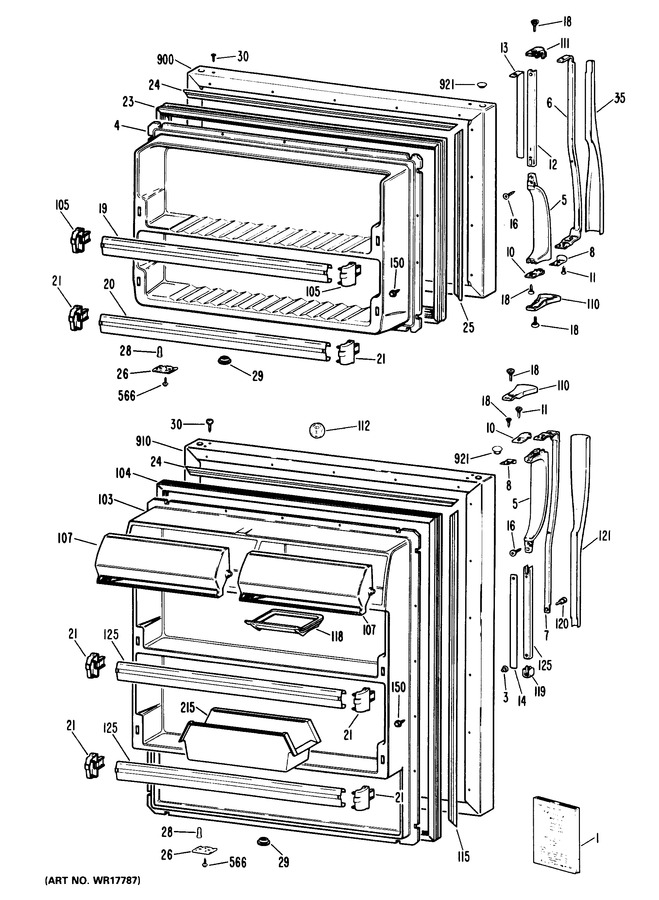 Diagram for CTX18KLBRAD