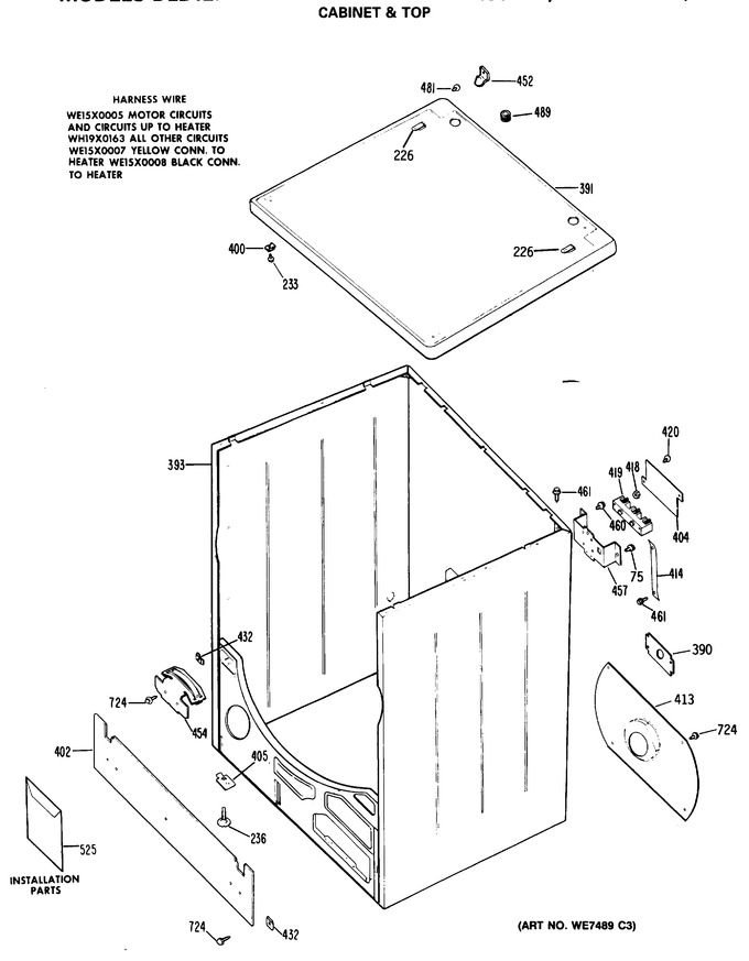 Diagram for DLB2450RAL