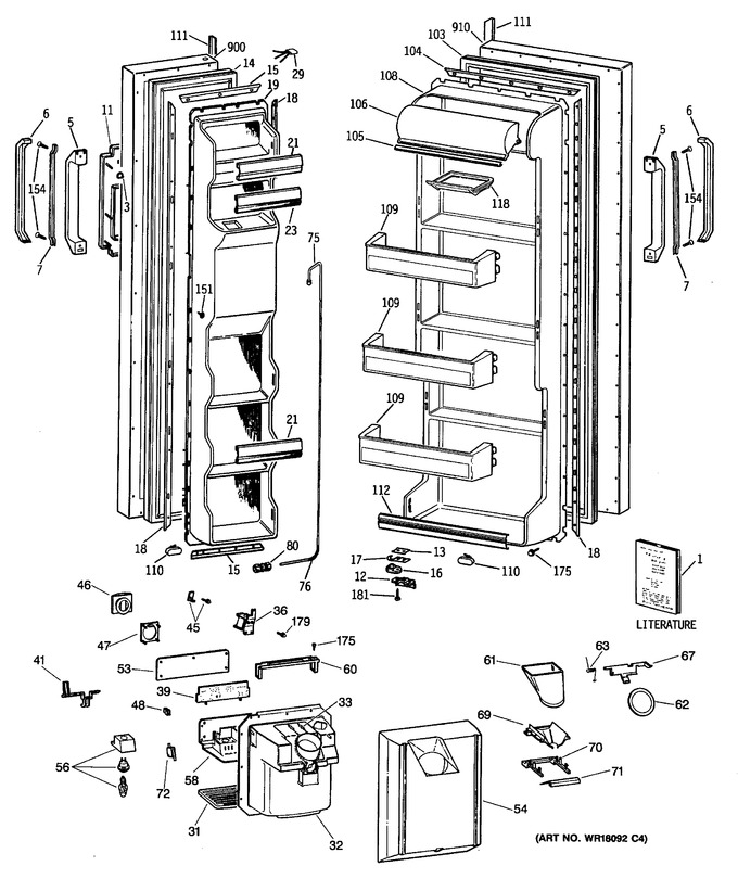 Diagram for CSX24GRSBWH