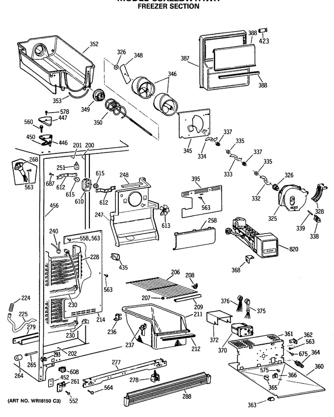 Diagram for CSX22BWTAWH