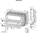 Diagram for 1 - Freezer Door
