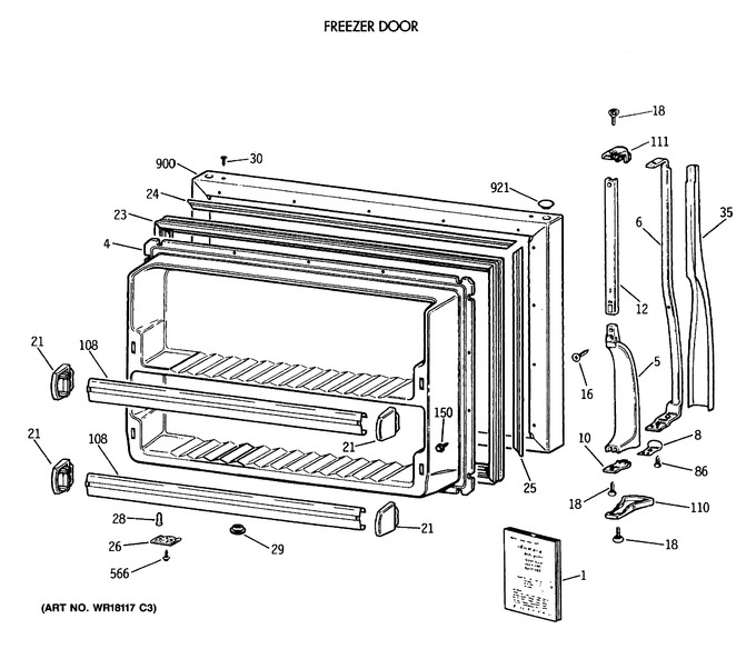 Diagram for CTX18GASVRWW