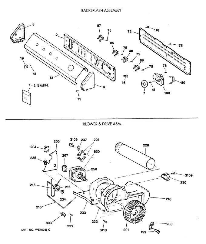 Diagram for DLB3900SAM