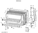 Diagram for 1 - Freezer Door