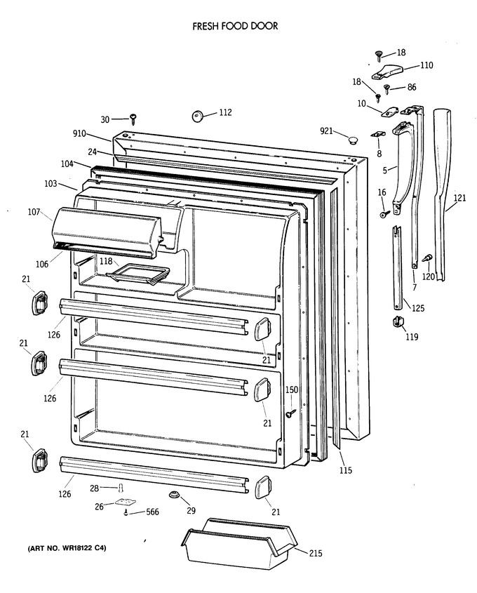 Diagram for CTG24GAXDRWW