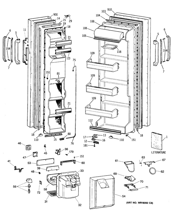 Diagram for CSX24GRXAWW
