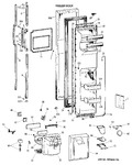 Diagram for 1 - Freezer Door