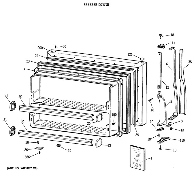 Diagram for CTX18BAXCRWH