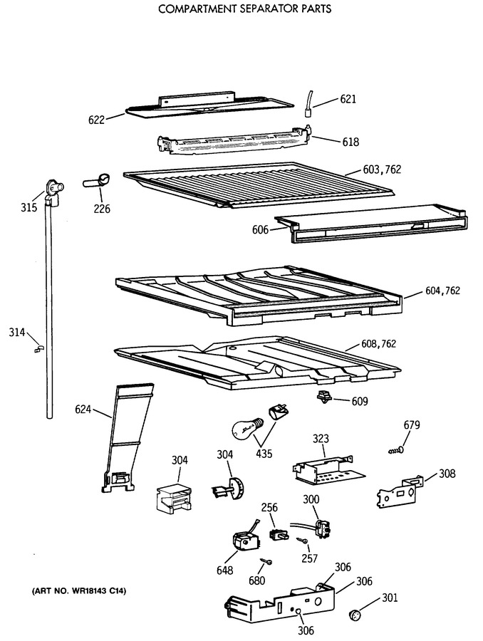 Diagram for CTX18BAXCRWH