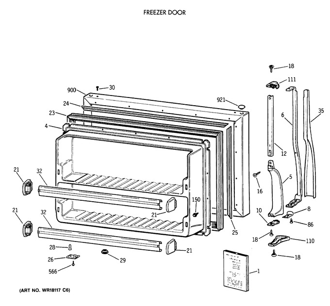 Diagram for CTX18KAXCRAD