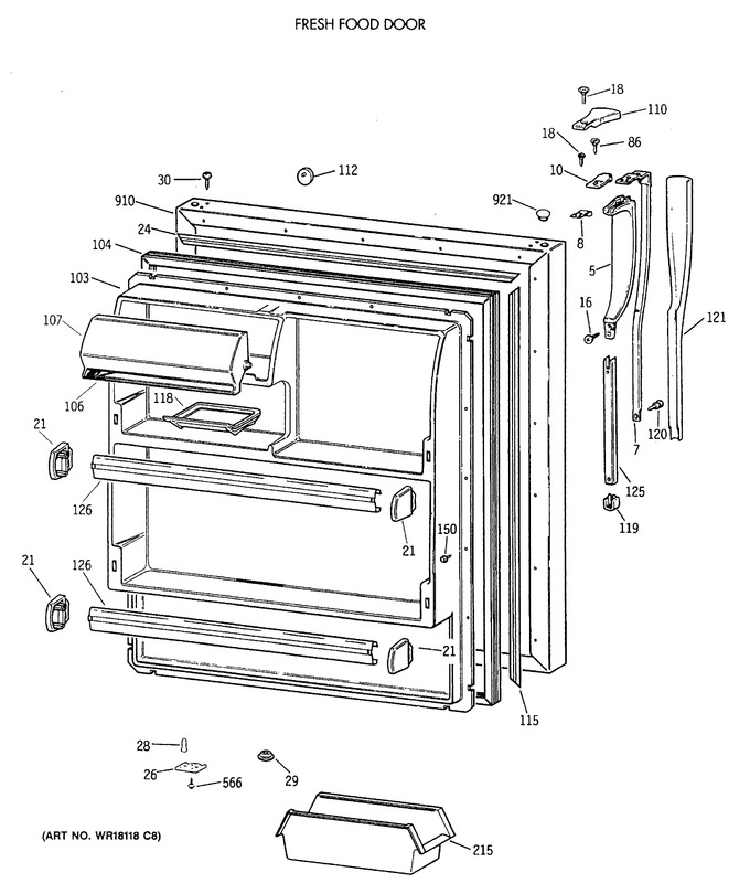 Diagram for CTX18GASCRWW