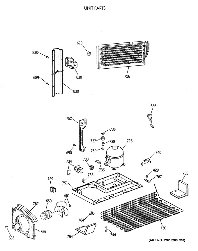 Diagram for CTX18GASCRWW