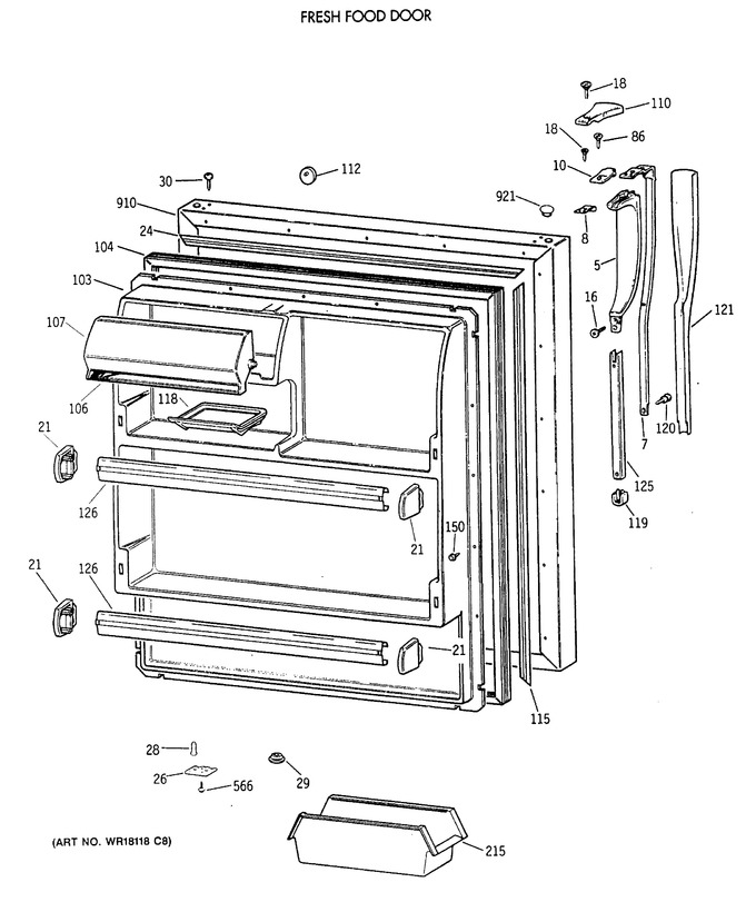 Diagram for CTX18KAXERWH
