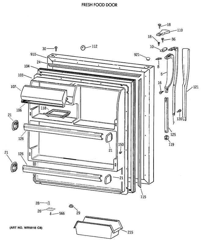 Diagram for CTX18BAXARWH