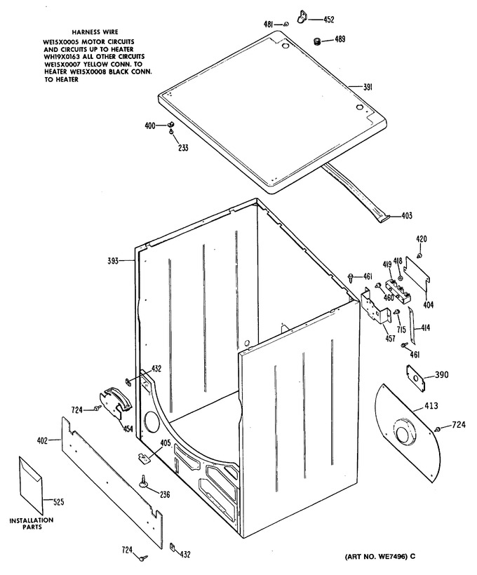 Diagram for DRB2455MDL