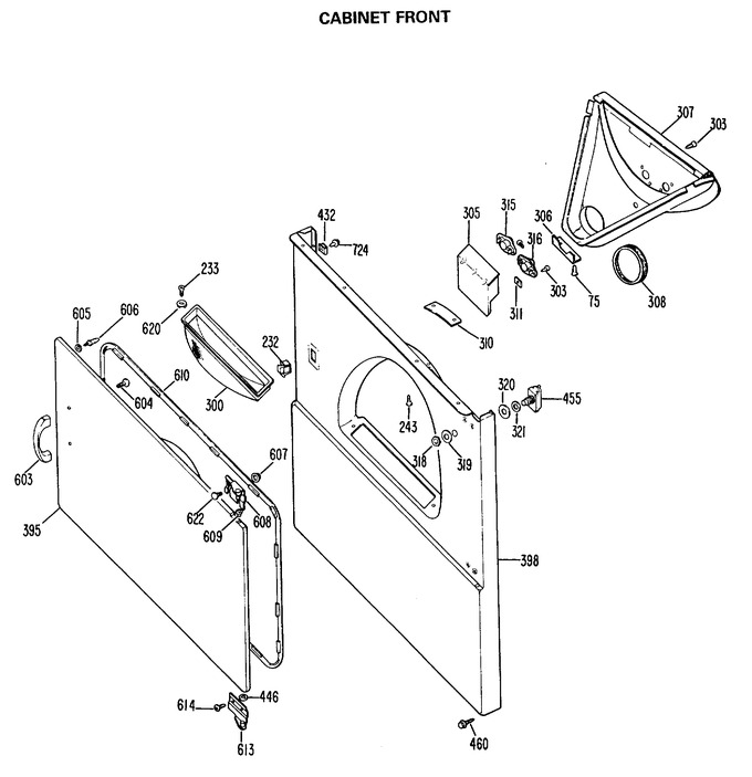 Diagram for DRB2455MDL