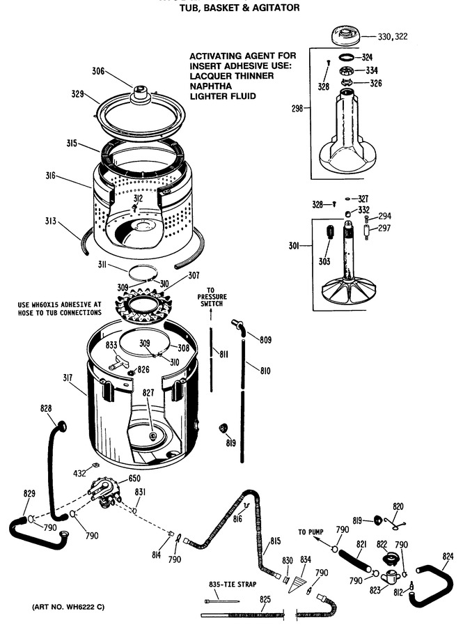 Diagram for WRW3705RBLWW