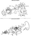 Diagram for 3 - Drum & Duct Assembly
