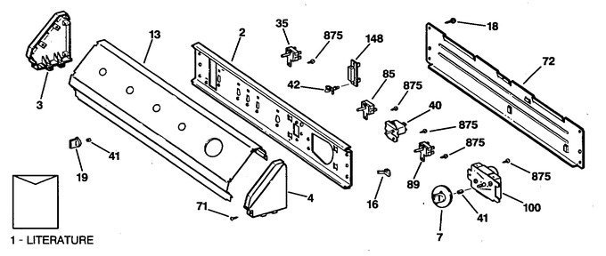 Diagram for DRB4800SBLWW