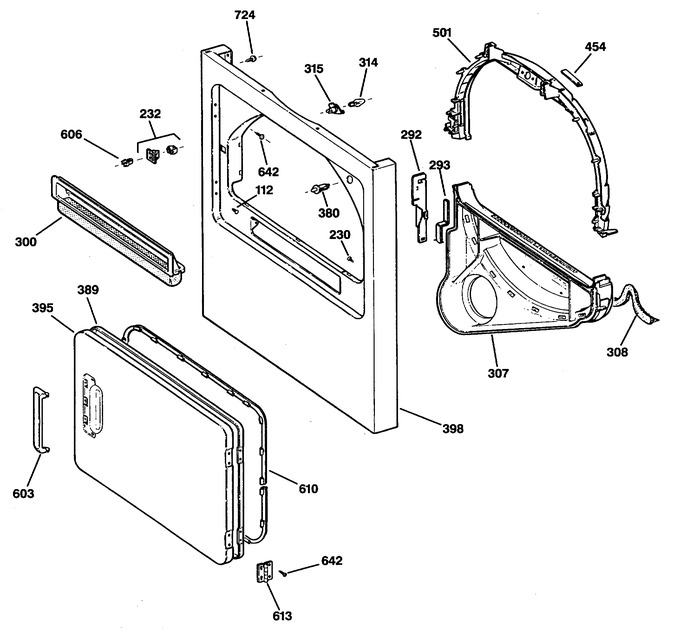 Diagram for DRB4800SBLWW
