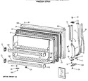Diagram for 1 - Freezer Door