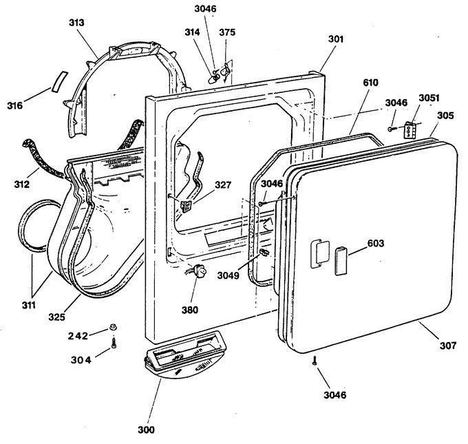 Diagram for DRL4980SBMWW