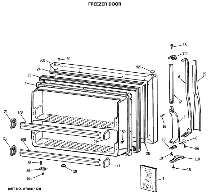 Diagram for MTX18EASQRAD