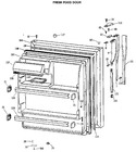 Diagram for 2 - Fresh Food Door