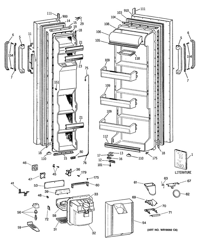 Diagram for MSG24GRSMWH