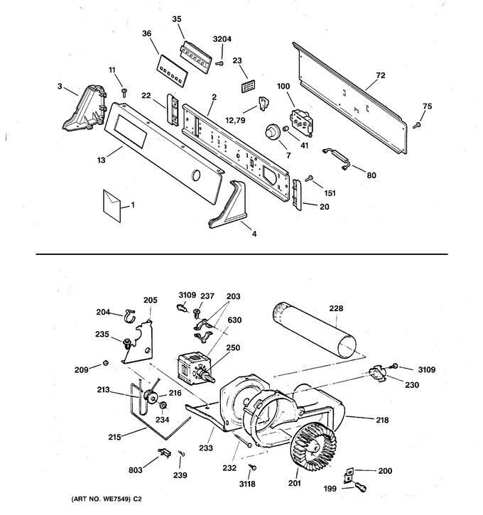 Diagram for DPSQ495GT3AA