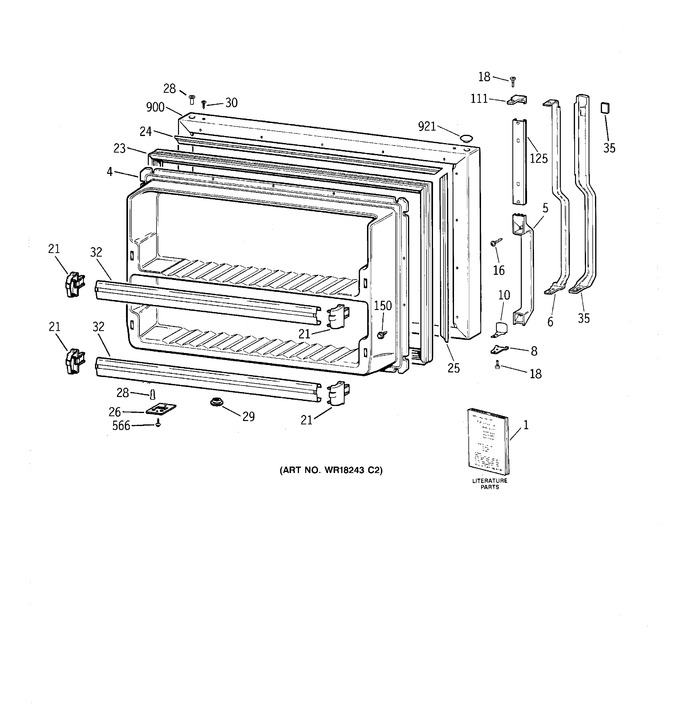 Diagram for TBX24JIZDRWW