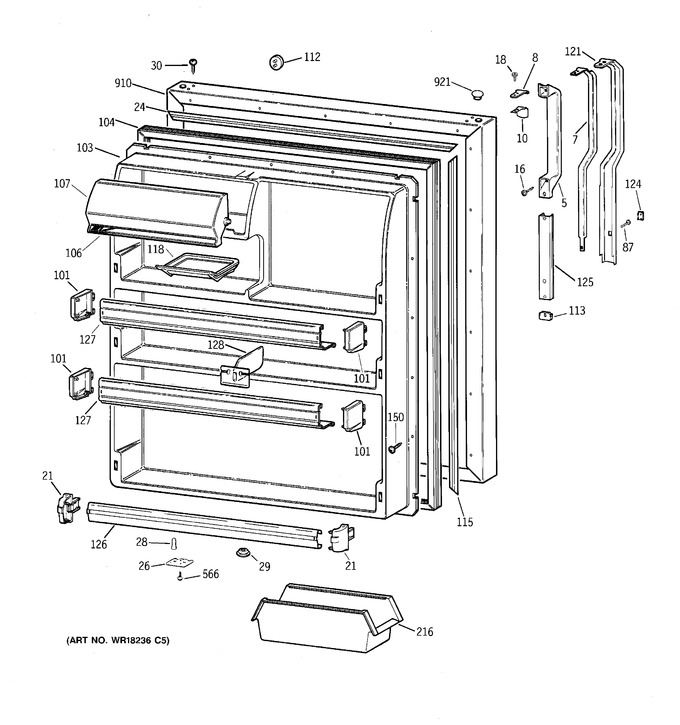 Diagram for TBX24JIZDRWW