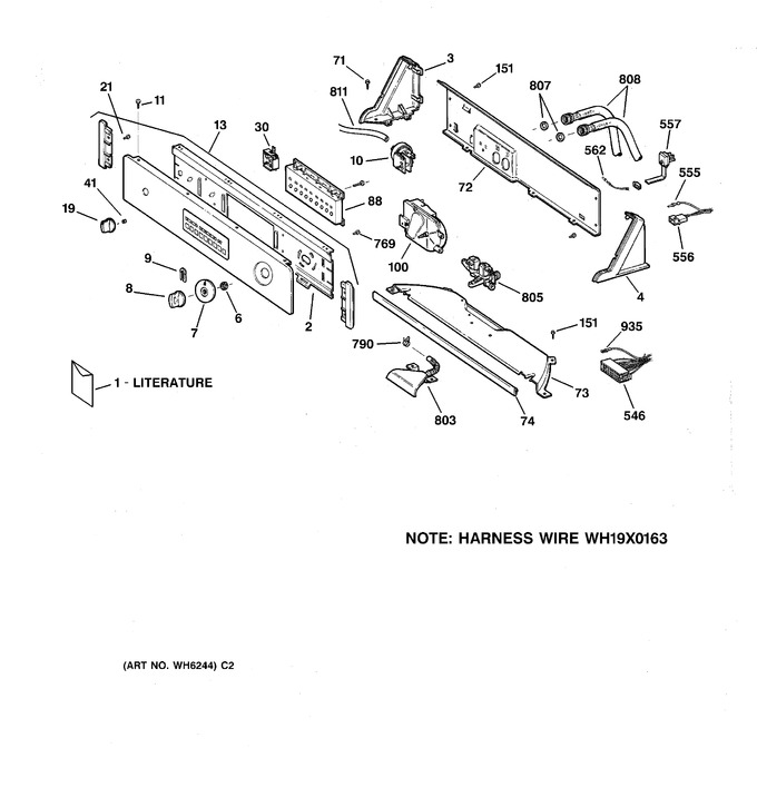 Diagram for WPSQ3120T6WW