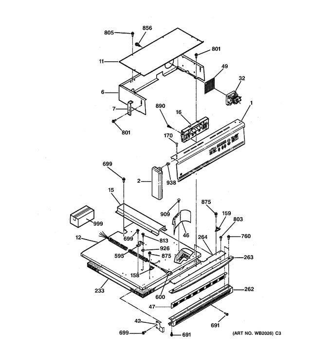 Diagram for JRP15WW2WW