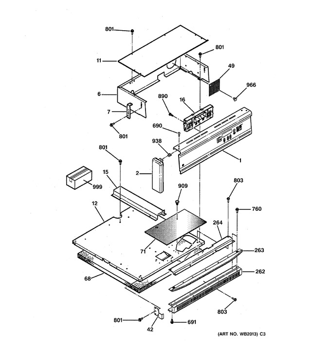 Diagram for JGRS14BEW2BB