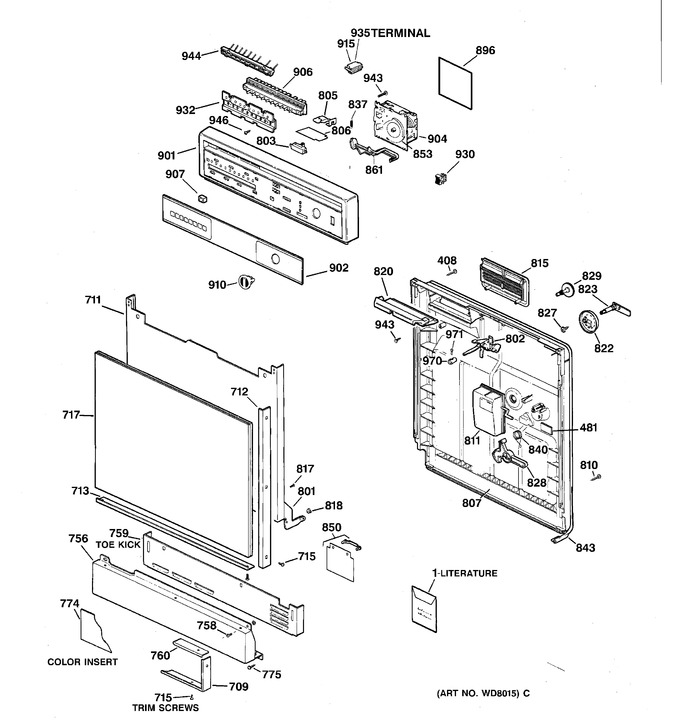 Diagram for GSD900XX04BA